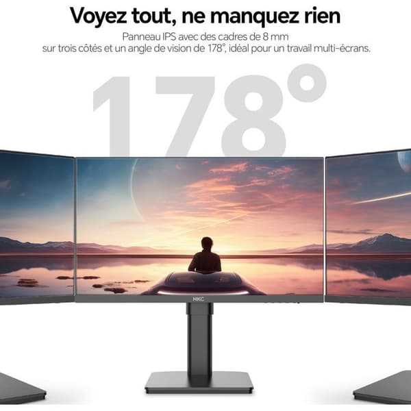 PC-skärm - HKC - 27 - 4K UHD - 60Hz - IPS-panel - 5ms - T2752U