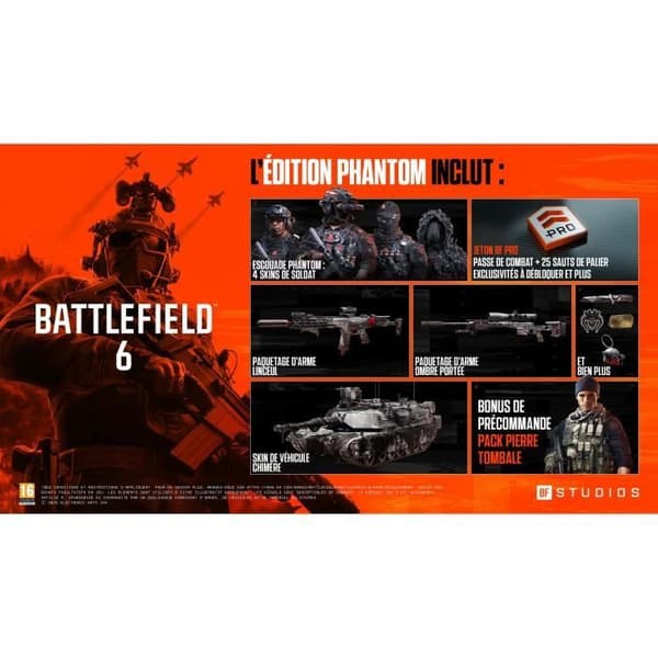 Battlefield 6 - Phantom Edition - PS5-spel