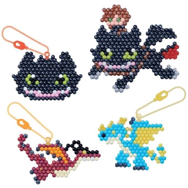 Drakpaketet - AQUABEADS - 800 pärlor - Från 4 år