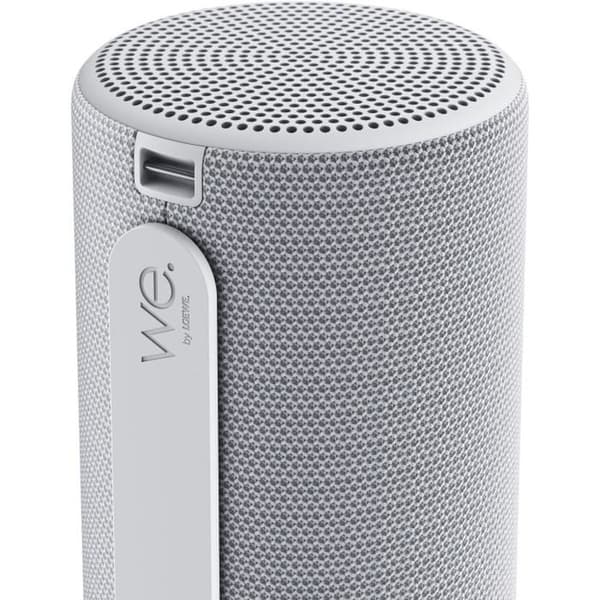 LOEWE We. HEAR 2 Cool Grey bärbar Bluetooth-högtalare 2x15 W RMS, IPX6, Bluetooth 5.0, upp till 17 h Cool Grey