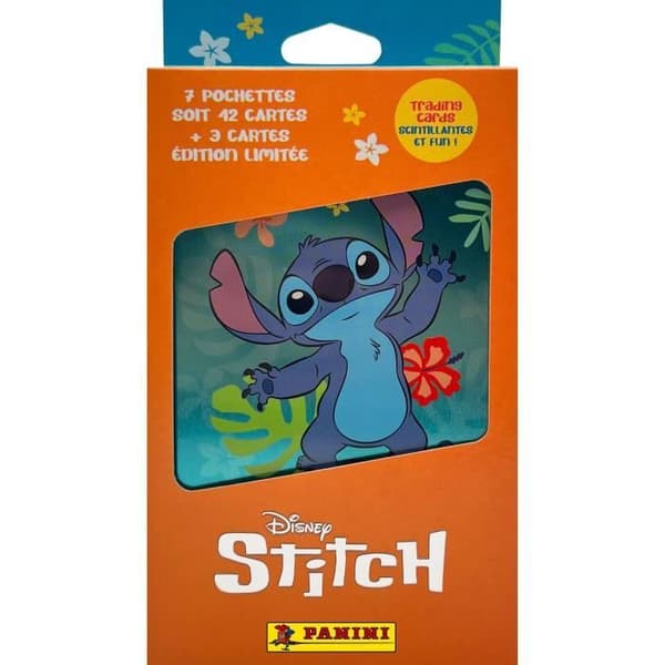 Metalllåda - PANINI - STITCH TC - 7 fickor - 42 kort