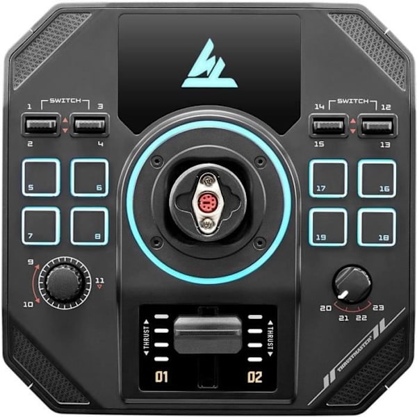 Modulär multisimuleringsbas - THRUSTMASTER - HEART Technology - Sol-R 5 Base - Kompatibel med Windows 10/11 och TARGET-programvara