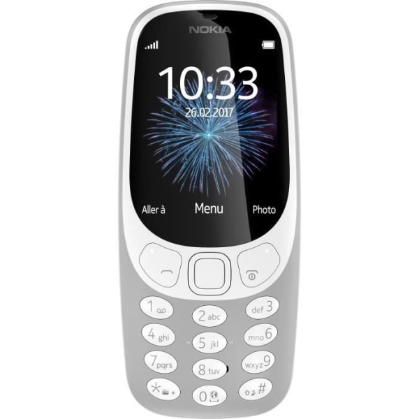 Nokia 3310 DS TA-1030 NV FR GRÅ