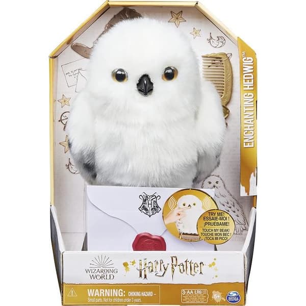 ENCHANTED HEDWIGE Harry Potter Interactive Plysch