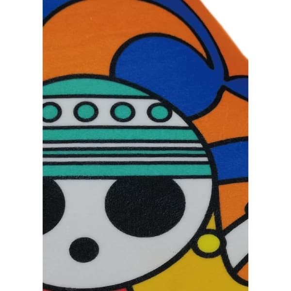 3D-kudde - ONE PIECE - Skull Nami - Mikrofiber - 40 cm