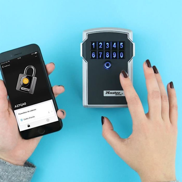 MASTER LOCK Säker Bluetooth-nyckellåda - L-storlek - Ansluten nyckellåda