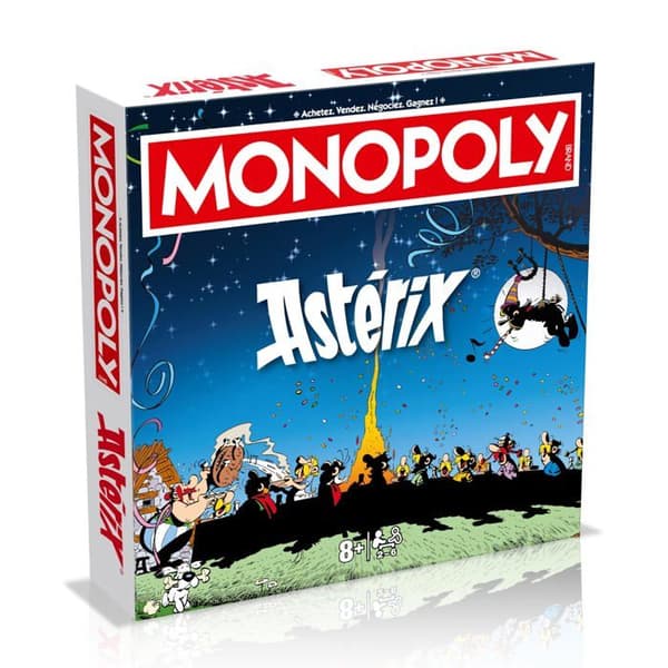 MONOPOL Asterix - Brädspel - VINNANDE TRÄK - Från 8 år