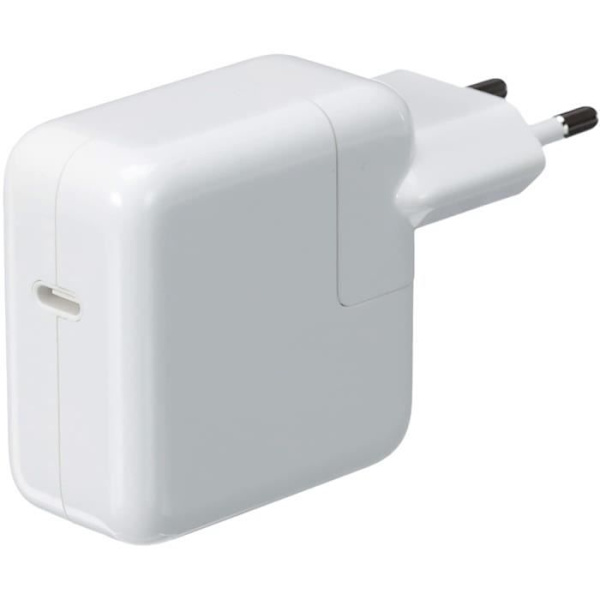 APPLE 30W USB-C strömadapter Vit