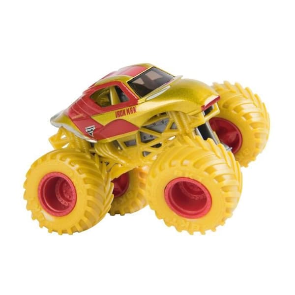 SPIN MASTERPACK MED 5 MARVEL DIE-CAST-FORDON 1:64 Monster Jam