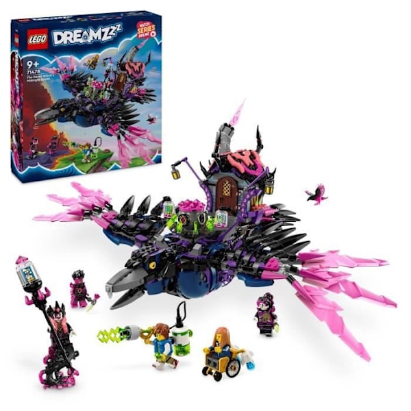 LEGO DREAMZzz 71478 The Nightmare Witch's Midnight Raven - Moduluppsättning