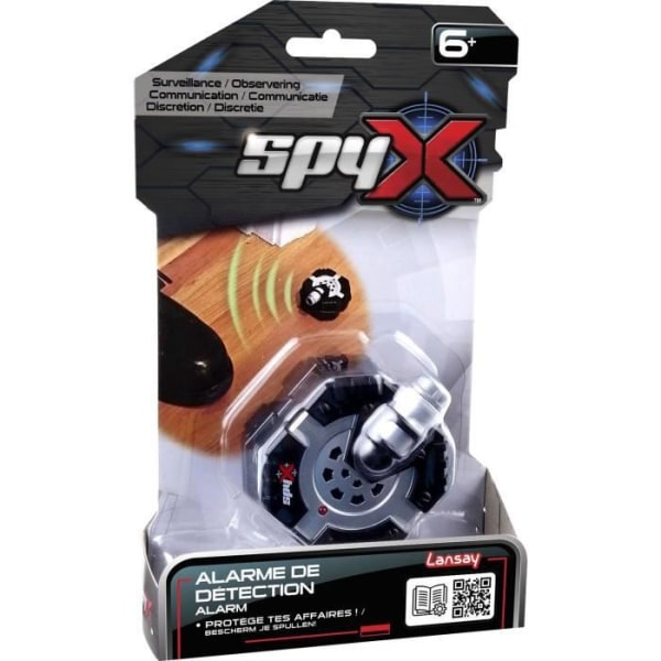 Spy X - Detektionslarm - Toy &amp; Spy Accessories - Child Spy Panoply - 6 år - Lansay