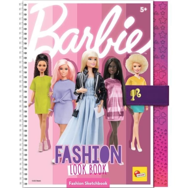 Skapande av modekollektioner - Barbie skissbok modelook - LISCIANI