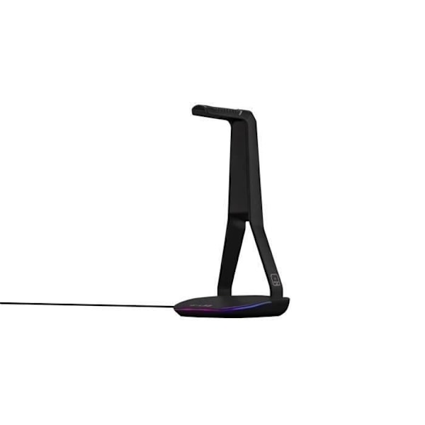 Headset/headsetställ - THE G-LAB - K-STAND HYDROGEN - 2 USB-portar - Svart