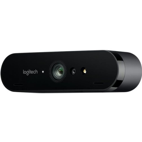 LOGITECH - BRIO STREAM webbkamera - 90 fps - USB 3.0 - 13 megapixlar interpolerad - Video 4096 x 2160 - Autofokus - Mikrofon