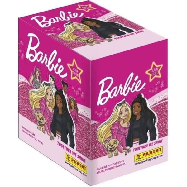 Barbie - Alltid tillsammans! Kartong med 36 PANINI-påsar