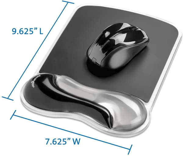 Kensington musmatta Duo Gel Svart / Grå