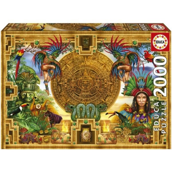 Azteque Maya Assembly - Puzzle of 2000 Pieces