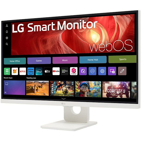 PC-skärm - LG ELECTRONICS - 27 - 4K UHD - 60Hz - IPS-panel - 5ms - 27U731SA-W