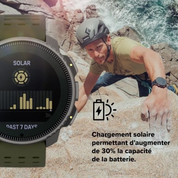 Sport Connected Watch - Suunto - Vertical Titanium Solar Forest