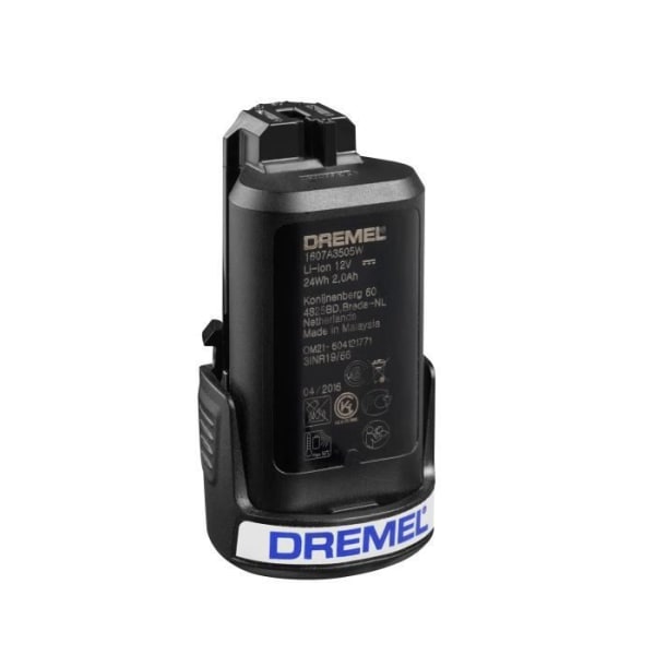 DREMEL 12v 2.0ah batteri för dremel 8200, 8220 och 8300 verktyg