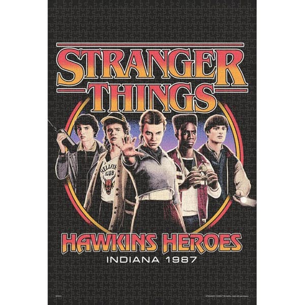 Pussel Stranger Things Heroes 1053 supersmå bitar - EPOCH Pussel - 3261F