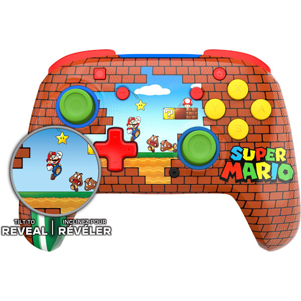 Gamepad - Nintendo Switch - Rematch Mario Bricks - Trådlös - Röd - Turtle Beach