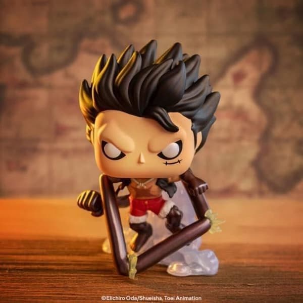Figur - FUNKO POP - One Piece Animation - Snake-Man Monkey D. Luffy - 1 266