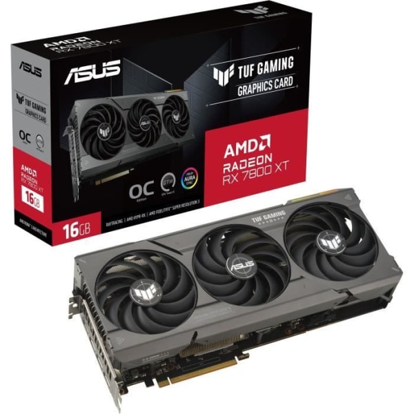 Asus - Grafikkort - TUF-RX7800XT-O16G-GAMING