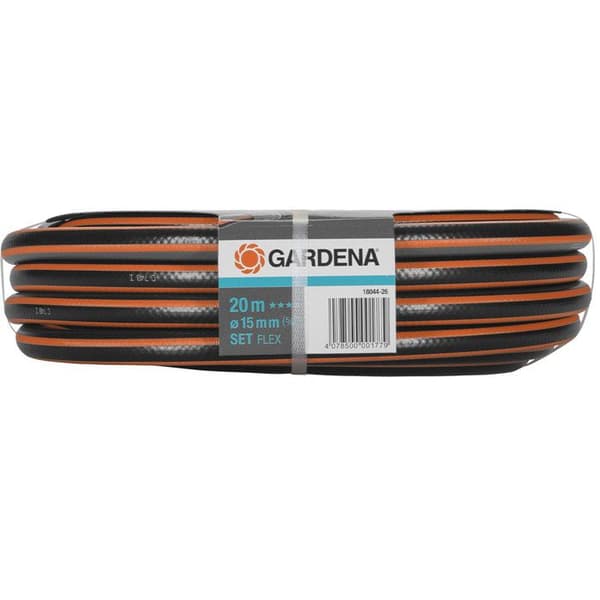 GARDENA Trädgårdsslang Flex 20m Ø15 mm + lans och åtkomst