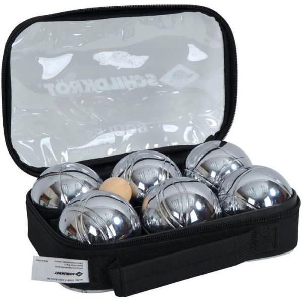 Schildkrot Funsport Petanque Ball Set Silver och Black - 4000885700084