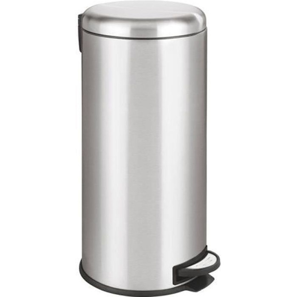 KITCHEN MOVE Pedal köksfat - Borstat rostfritt stål - 30L - URBAN