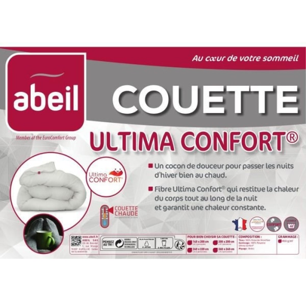 ABEIL Ultima Comfort 450 påslakan - 140 x 200 cm