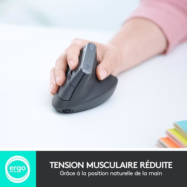 LOGITECH MX Vertikal ergonomisk mus
