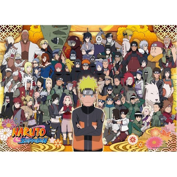 Pussel Naruto Shippuden 2000 supersmå bitar - EPOCH Pussel - 8402H