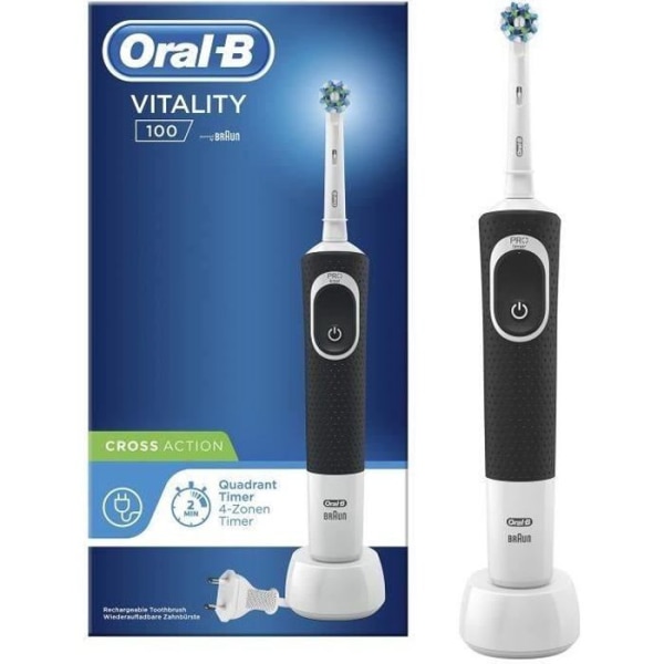 Oral-B- Braun Vitality 100 Cross action uppladdningsbar elektrisk tandborste