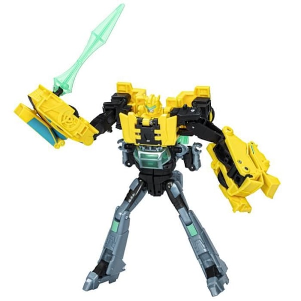 Cyber-Combiner Bumblebee och Mo Malto actionfigurer, interaktiva leksaker för flickor och pojkar, Transformers EarthSpark, 6 år