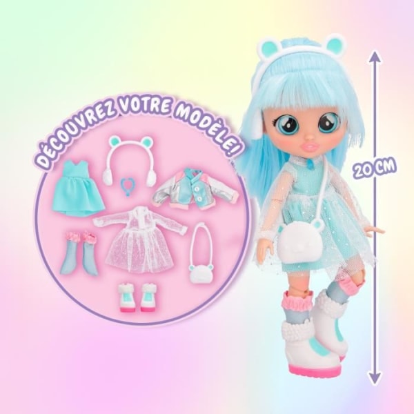 IMC TOYS - Kristal Model Doll - Cry Babies Best Friends Forever - 904323