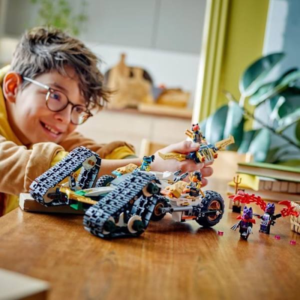 LEGO NINJAGO 71820 The Ninja Team Combo Vehicle - Segelflygplan, racerbil eller motorcyklar