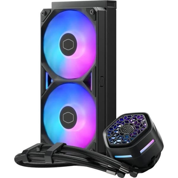 COOLER MASTER - MasterLiquid 240 Atmos II VRM-fläkt ARGB - Vattenkylning AIO - 120 mm fläktar