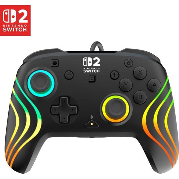 RGB-trådbunden spelkontroll - TURTLE BEACH - Afterglow Wave för Nintendo Switch 2 - Svart