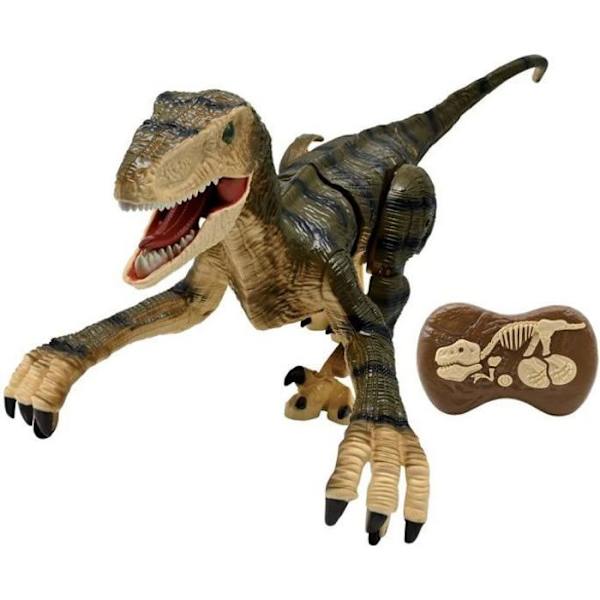 LEXIBOOK - RC Velociraptor - Remote Control Simulation Dinosaur - Engelska