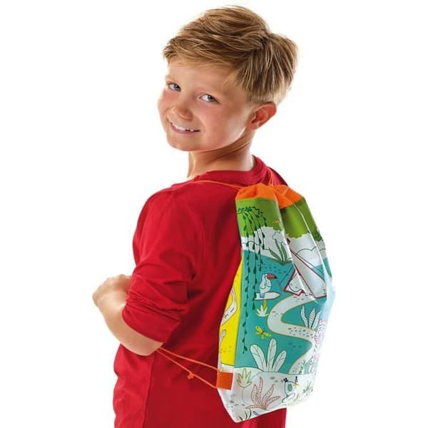 Resväska och aktiviteter - SES CREATIVE - Fullpackad med spel och aktiviteter för resor.
