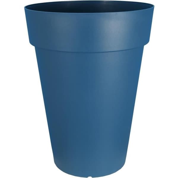 RIVIERA SOLEILLA blomlåda - Plast - Höjd 66 cm - Blå