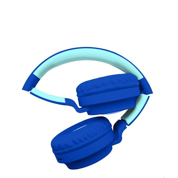 Vikbara Bluetooth och trådbundna lätta hörlurar med 3D-design från Stitch-universum med volymbegränsning