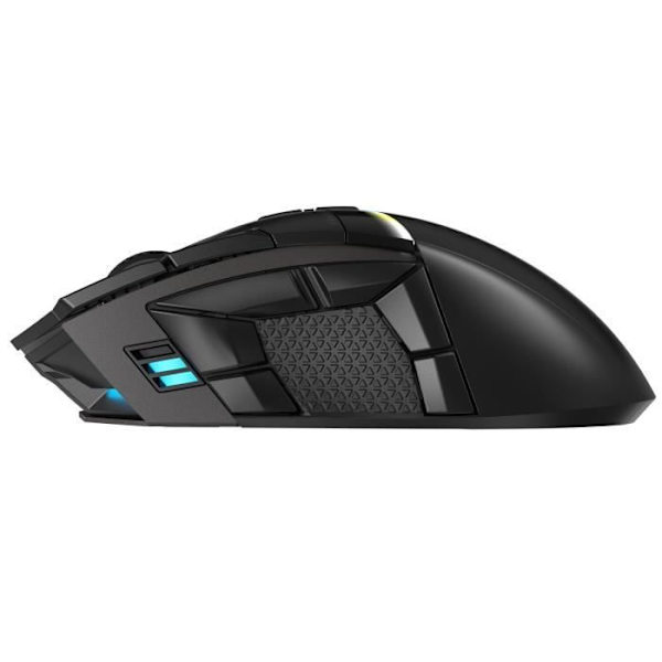 Gamingmus - Trådlös - CORSAIR - DARKSTAR RGB Trådlös - 15 programmerbara knappar - Optisk sensor - Svart - (CH-931A011-EU)