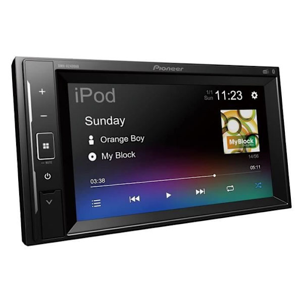 AutRadio - Pioneer - DMH -A240DABDAB - USB - 2 DIN - 6.2 Skärm - Bluetooth - DAB+