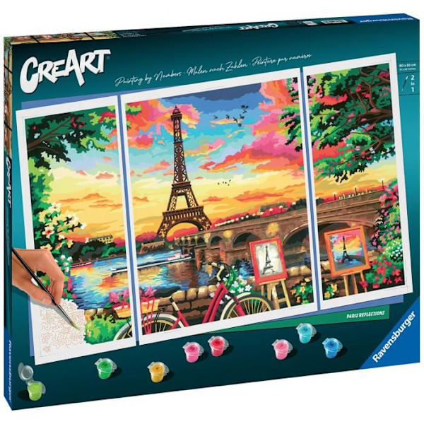 CREART -format 80x50cm - Triptych -4005556201341 - Ravensburger