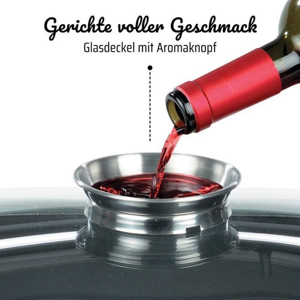 GSW Gourmet Granit induktionsskål - 6 l