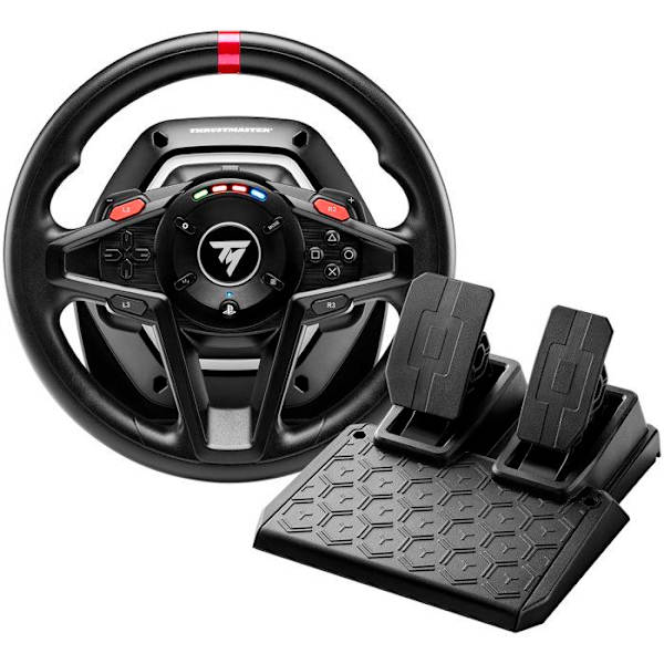 Ratt + Pedalset - THRUSTMASTER - T128 SimTask Farming - PC- och PS5-kompatibel - Svart