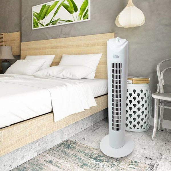 45W kolumnfläkt med timer - Cool klimat